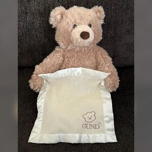 Baby Gund Peek A Boo Bear Electronic Interactive Plush Toy